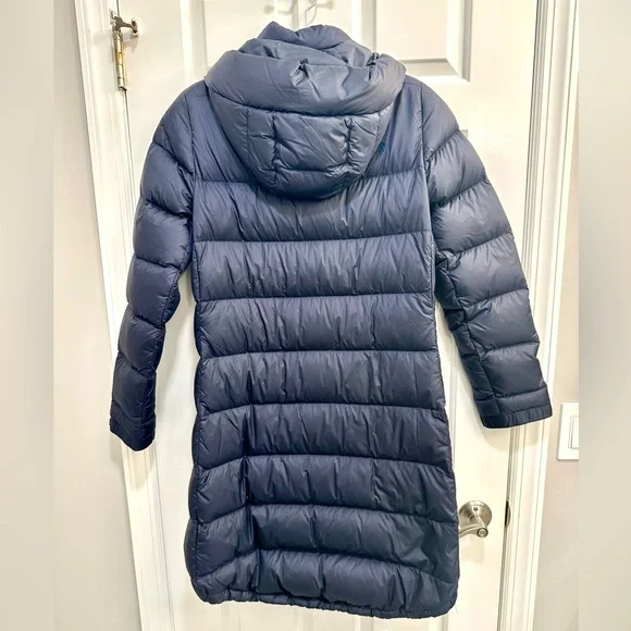The North Face Women's Dark Blue Long Puffer Coat - Picture 2 of 13